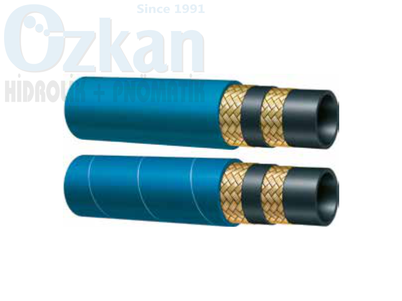 2SN Evolution HT 150 – High Temperature Resistant Steel Wire Hydraulic Hose